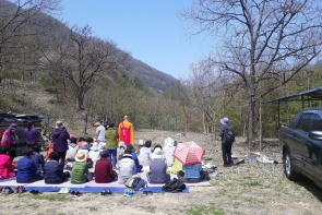 산신기도: 전북 진안 운장산 (2019년 4월 20일)