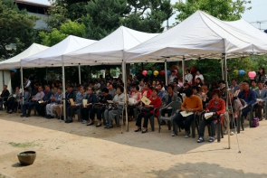 2019년 봉축행사: 대웅전 앞.