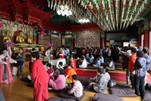 2019년 봉축행사, 욕불식.